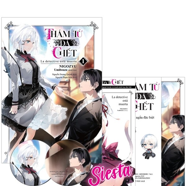 Thám Tử Đã Chết - Tập 1 - Tặng Kèm Bookmark Tròn